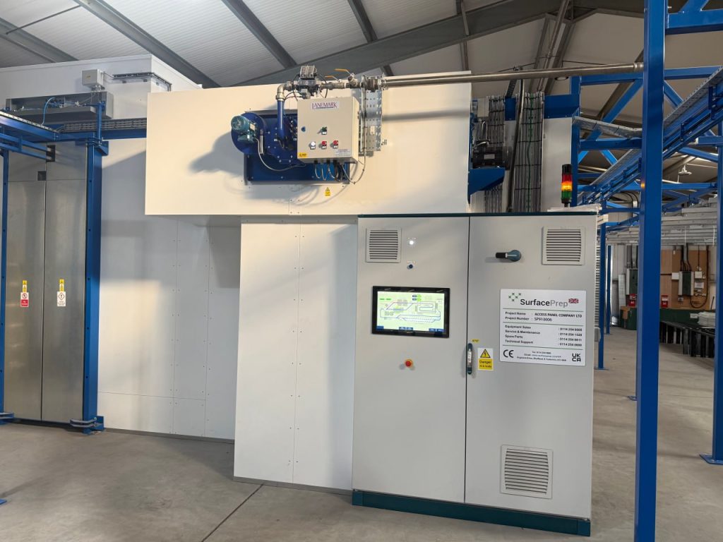 Two On-Line ISS Manual Cartridge Powder Booths