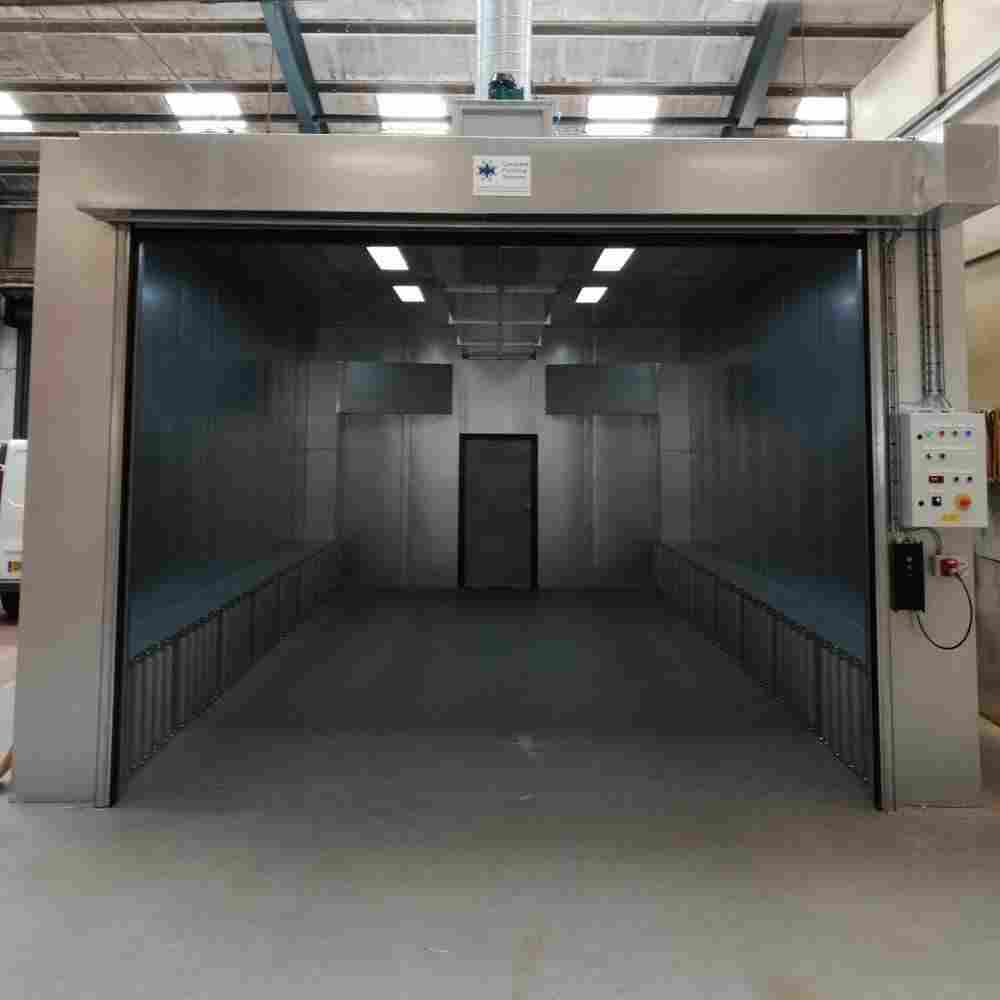 Drying and curing ovens powder coating