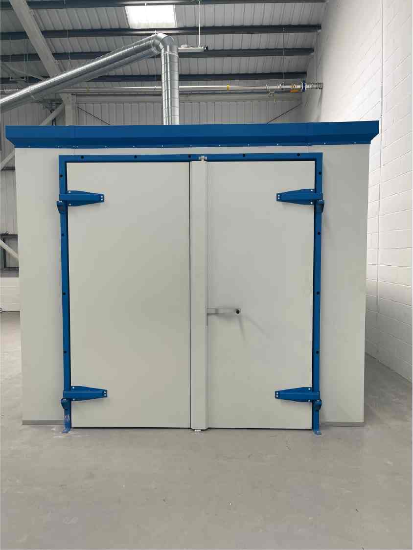 Powder coating oven range